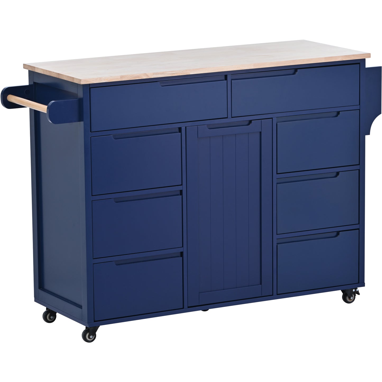 Gemstone Blue Store Kitchen Cart