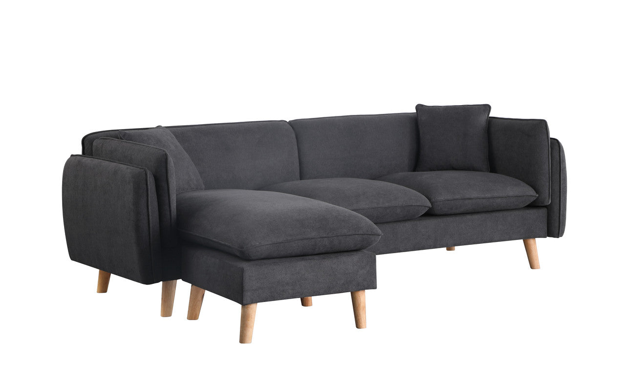 Fabric Sectional Sofa Chaise
