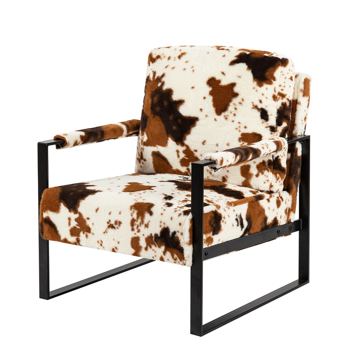 Milk cow square armchair
