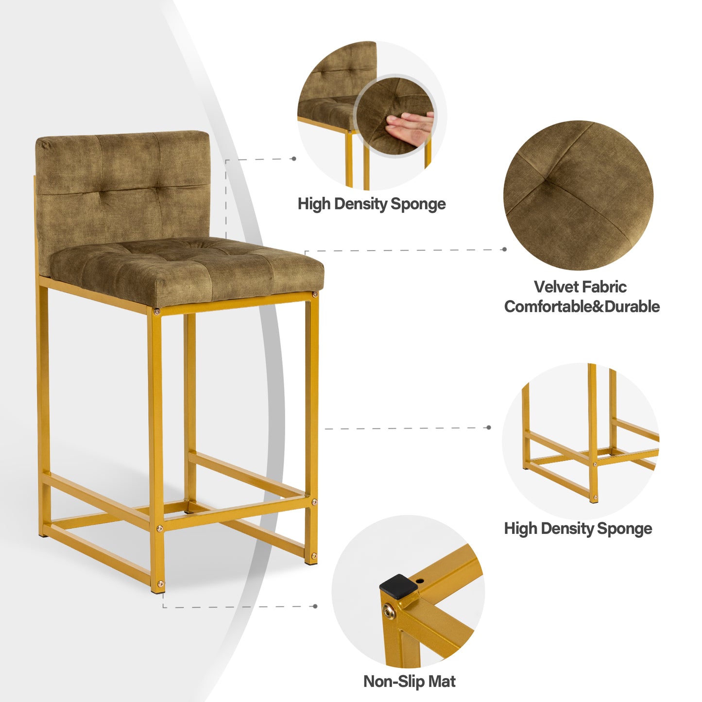 Leonardo Bar Stool