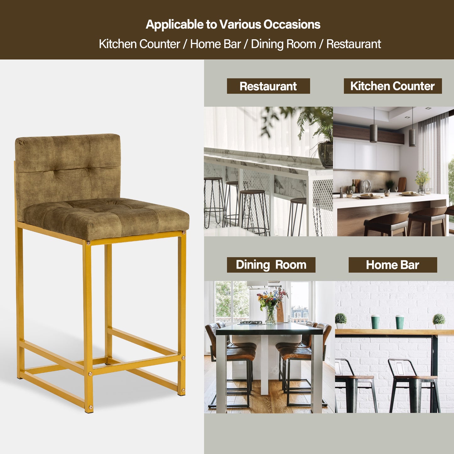 Leonardo Bar Stool
