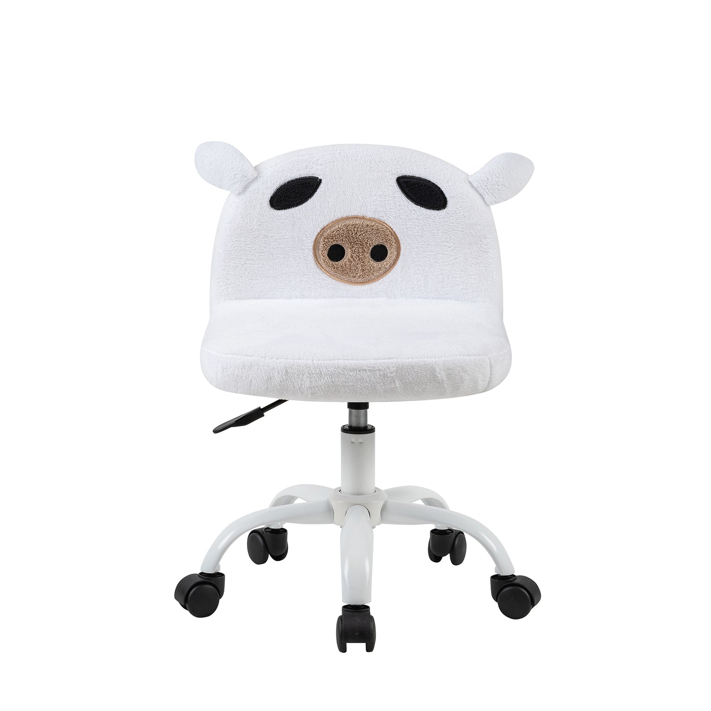 Kids Desk Chair,White Piggy