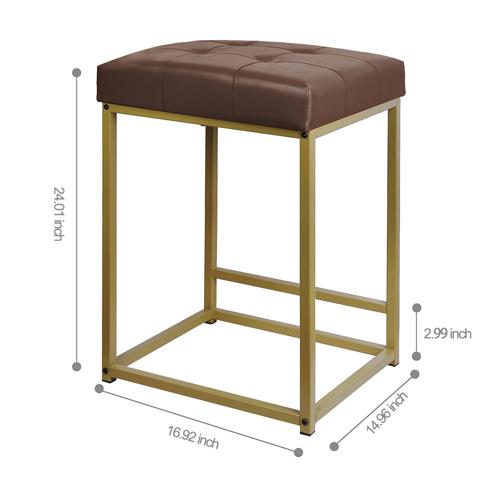 24 inch brown bar stools