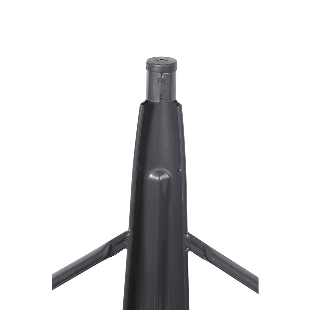 GIA Gun Gray Color 24 Inch Backless Metal Stool