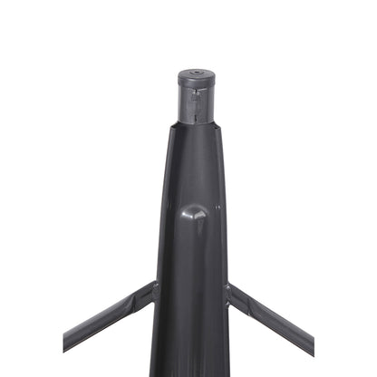 GIA Gun Gray Color 24 Inch Backless Metal Stool