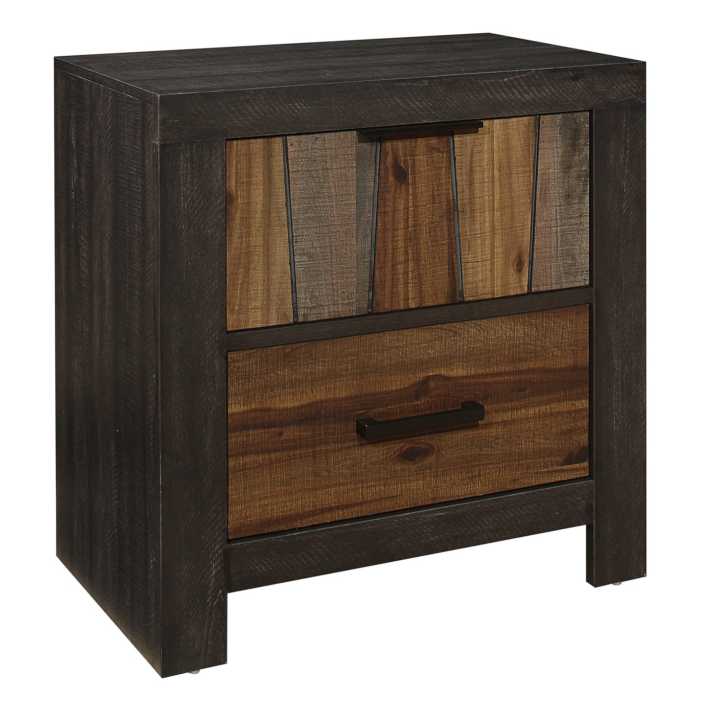 Unique Style Nightstand with two drawers