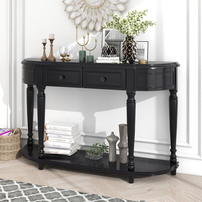 Console Table with Two Top Drawers