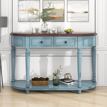 Console Table with Two Top Drawers