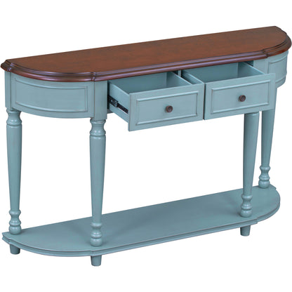 Console Table with Two Top Drawers