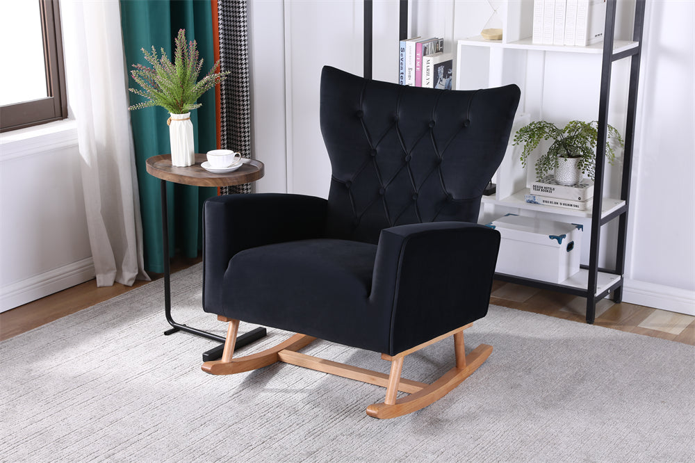 BLACK Rocking Chair
