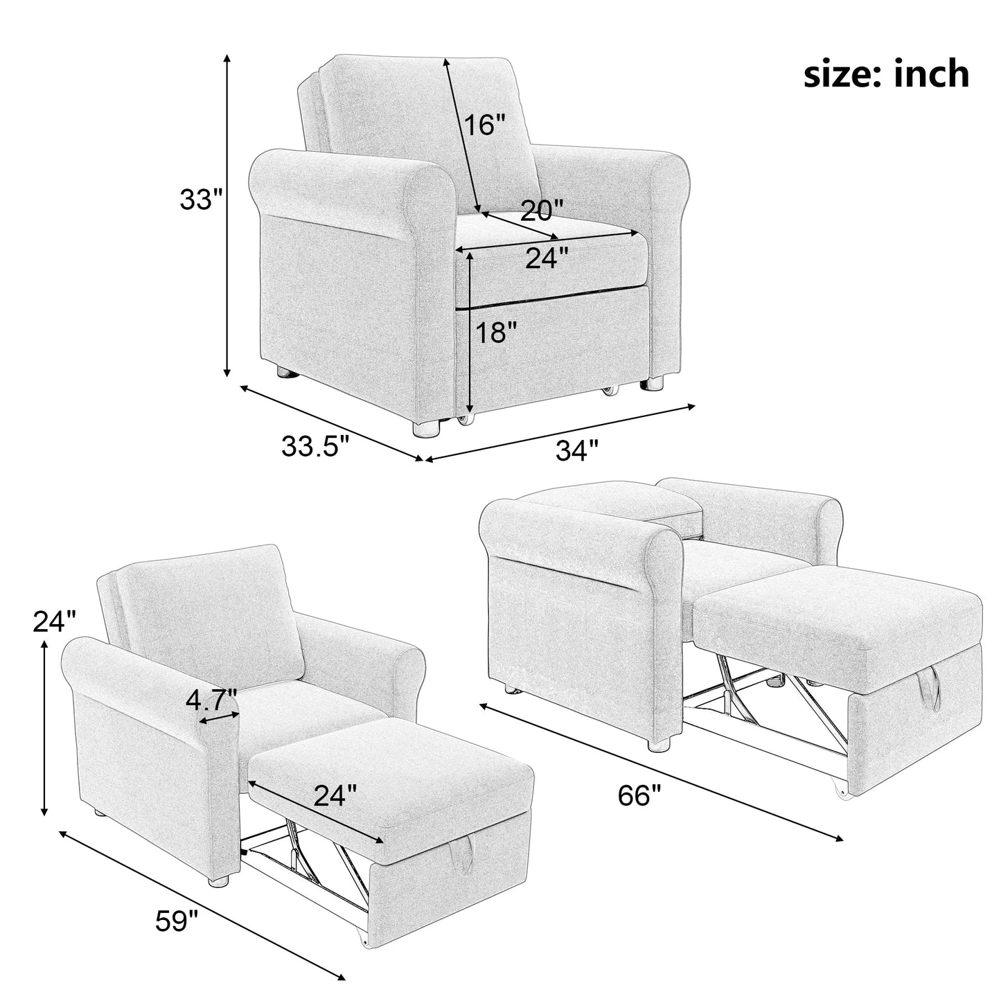 Elliot Recliner Sofa