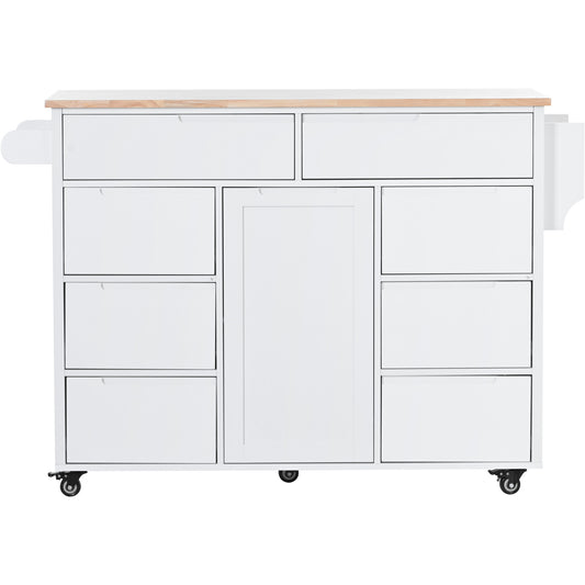 White Store Kitchen Cart