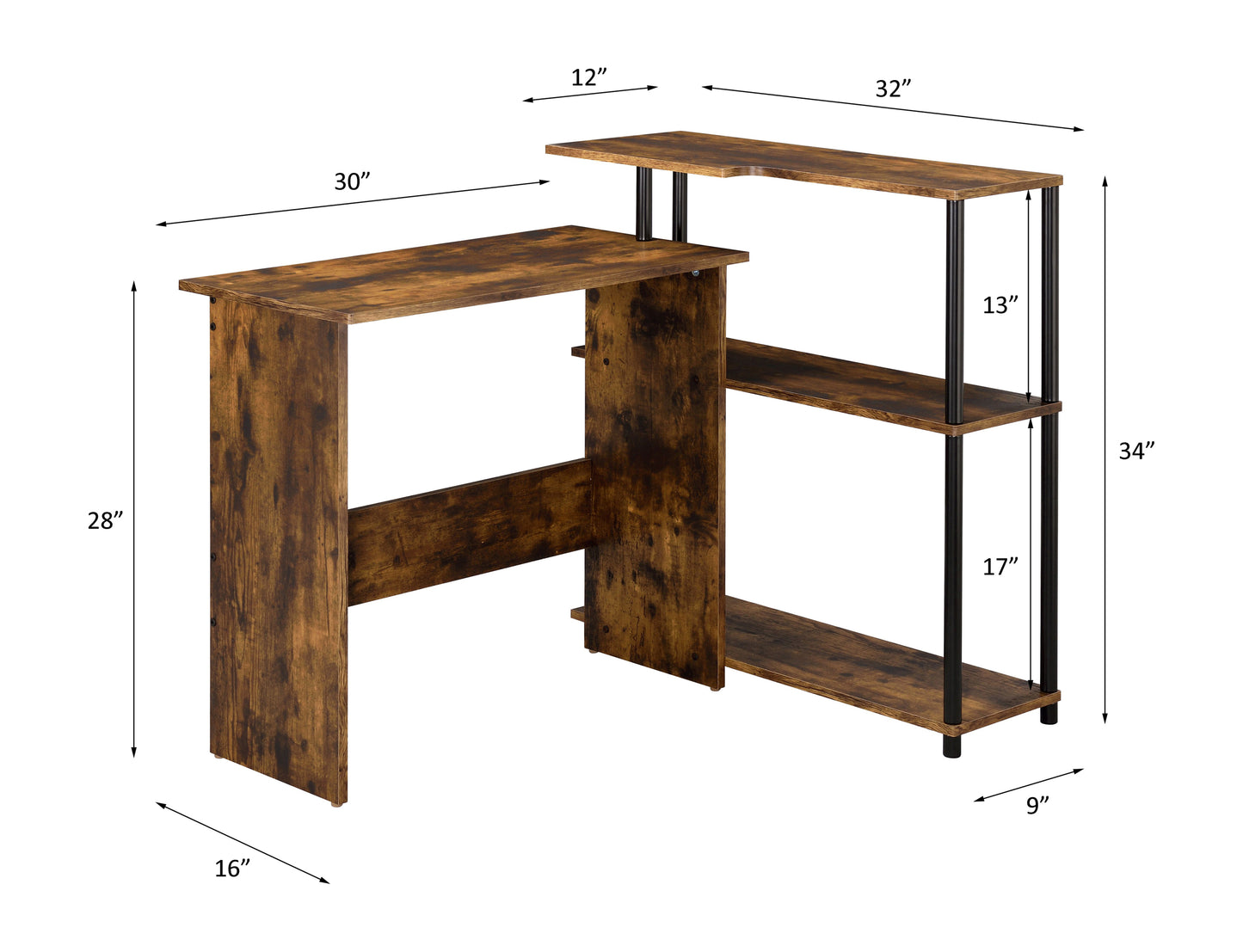 Rustic Muse Home Office Sets