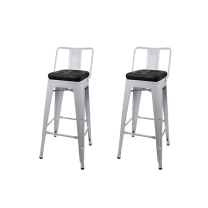 Leo Leather Bar Stool
