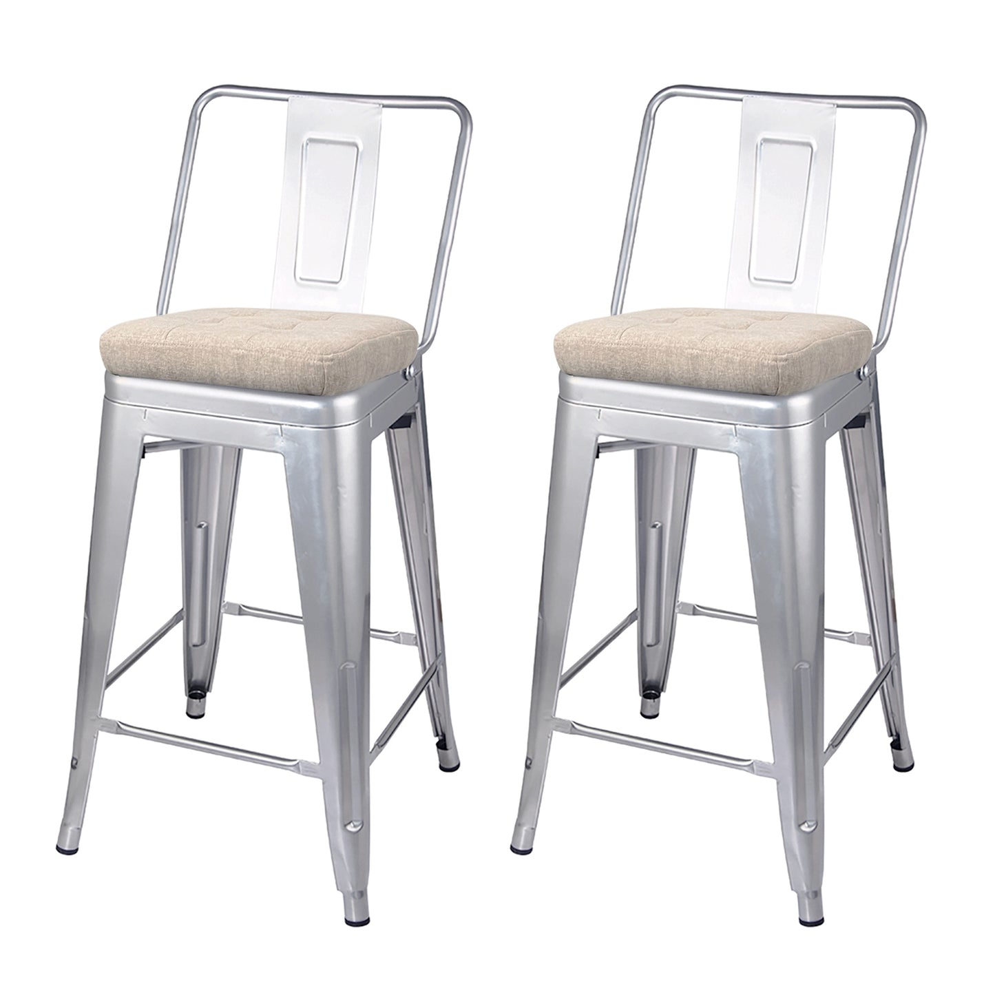 Eleanor Sterling Bar Stool