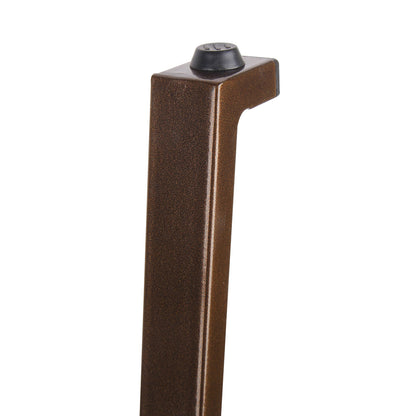 GIA 24 Inch Brown Round Bar Stool