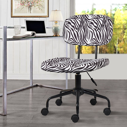 GIA Zebra Armless Office Chair