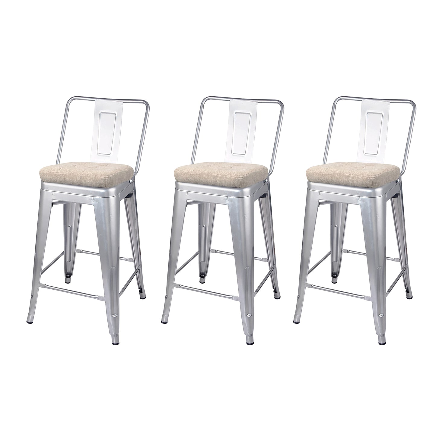 Eleanor Sterling Bar Stool