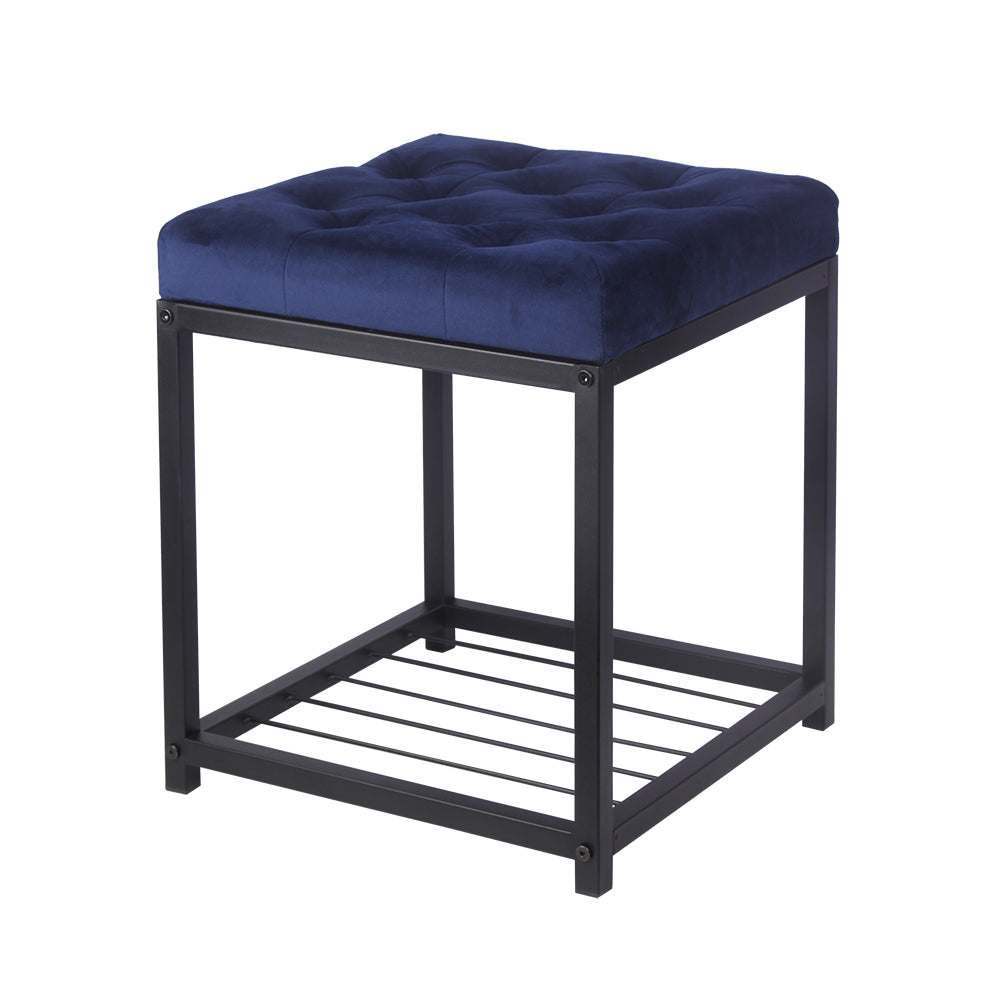 Square Small Bench - Blue