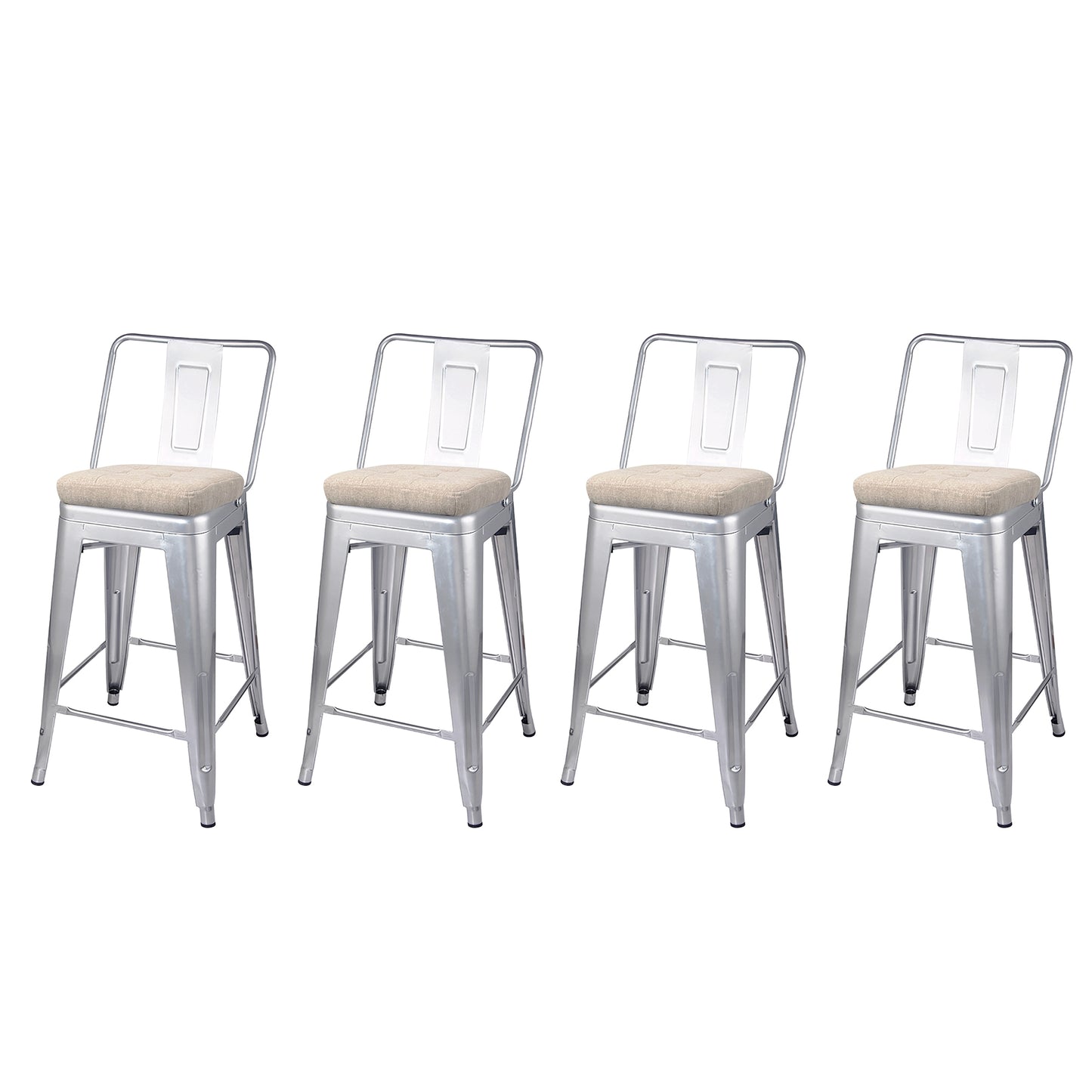 Eleanor Sterling Bar Stool