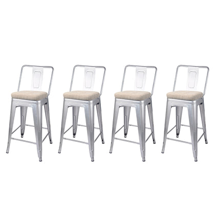 Eleanor Sterling Bar Stool