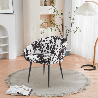 Cowprint Comfort Chair, set of 6