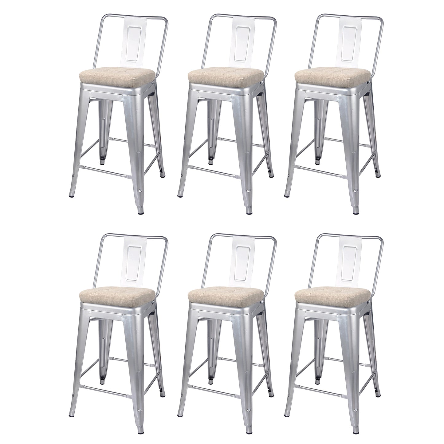Eleanor Sterling Bar Stool