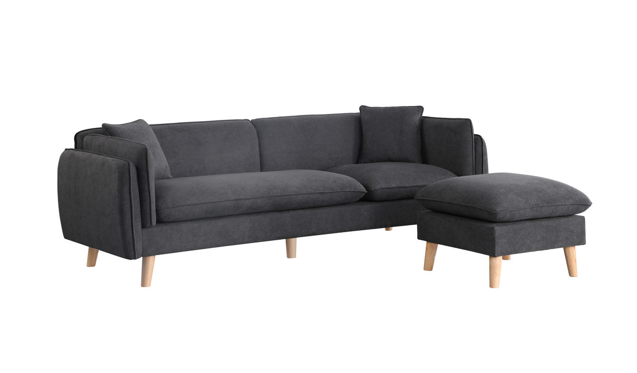 Fabric Sectional Sofa Chaise