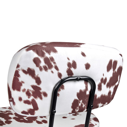 GIA Brown Cow Armless Office Chair