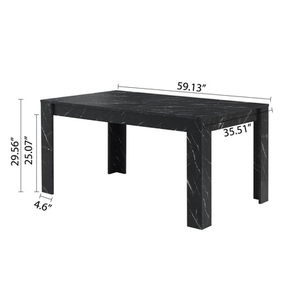 Sapphire Noir Dining Room Set