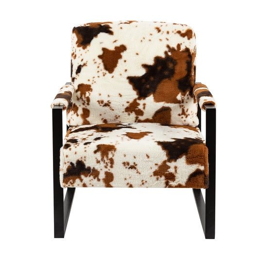 Milk cow square armchair