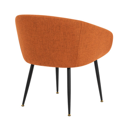 Modern luxury orange chair