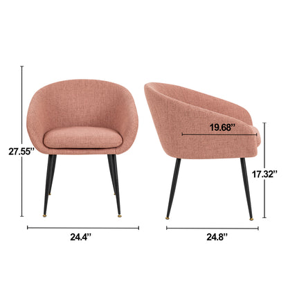 Modern luxury pink chair