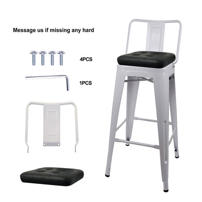 Leo Leather Bar Stool