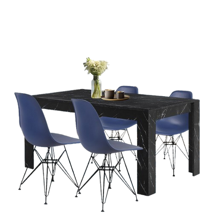 Sapphire Noir Dining Room Set