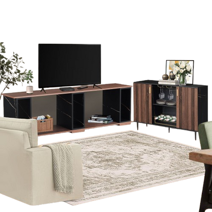 Everwood Entertainment Living Room Sets
