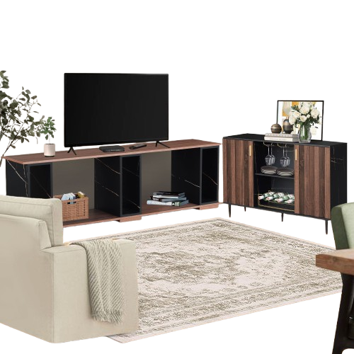 Everwood Entertainment Living Room Sets