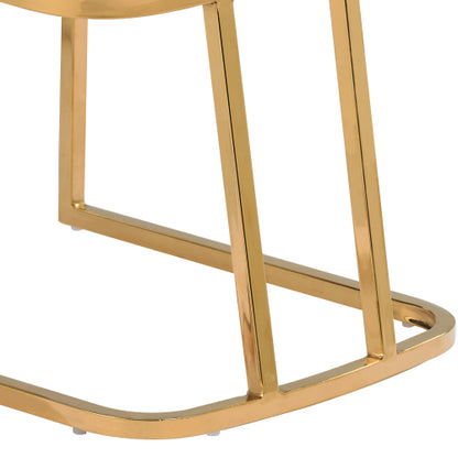 Modern Minimalist Upholstered Velvet Dining Chairs