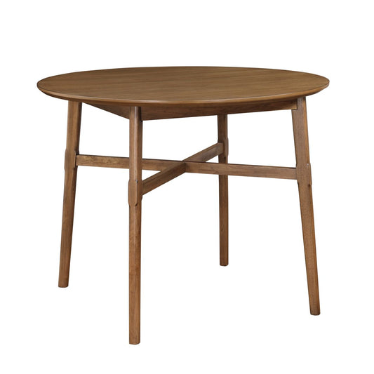 Round Counter Table - Dark Brown