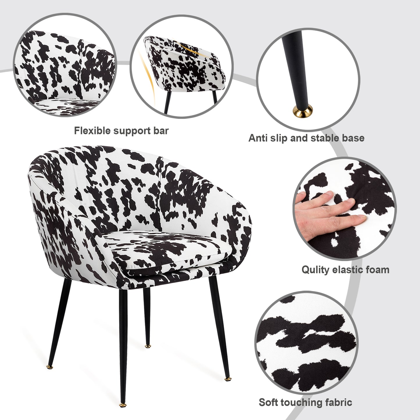Cowprint Comfort Chair