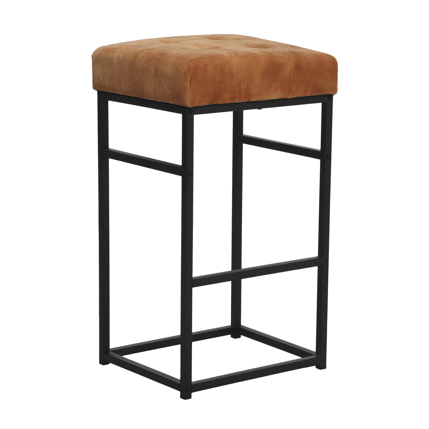 GIA 30 Inches Square Upholstered Bar Stool