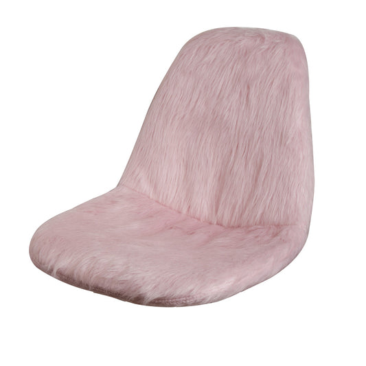 Fur Chair Cover-Pink