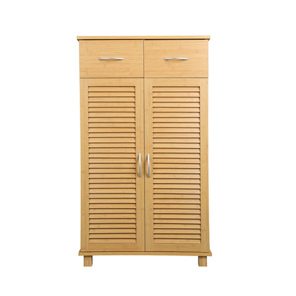 Wooden louver Sideboard