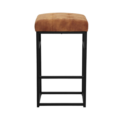 GIA 30 Inches Square Upholstered Bar Stool