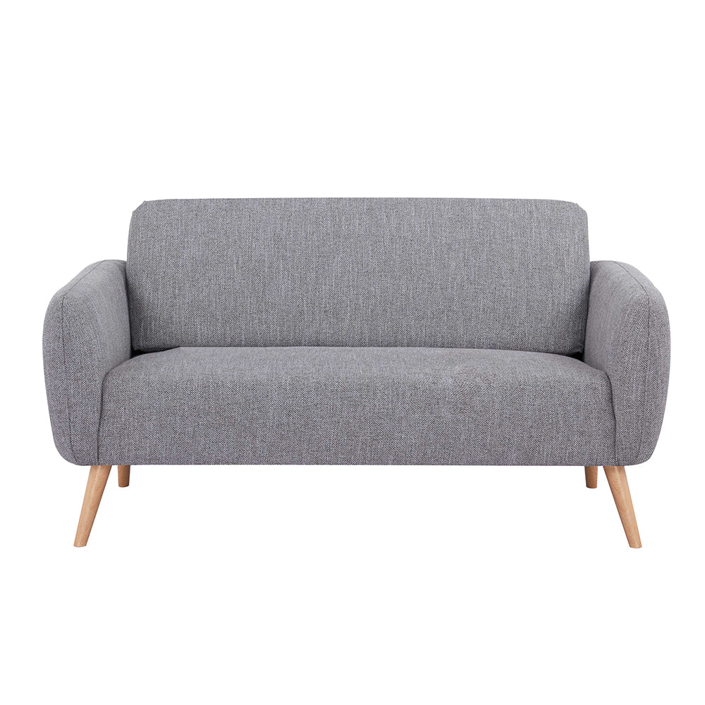 GIA Modern Love Seat Sofa-Dark Gray