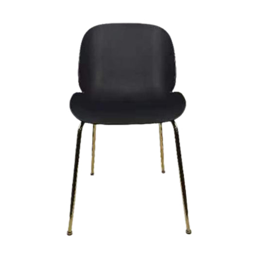 GIA Plastic Black Side Chairs 4 Pack