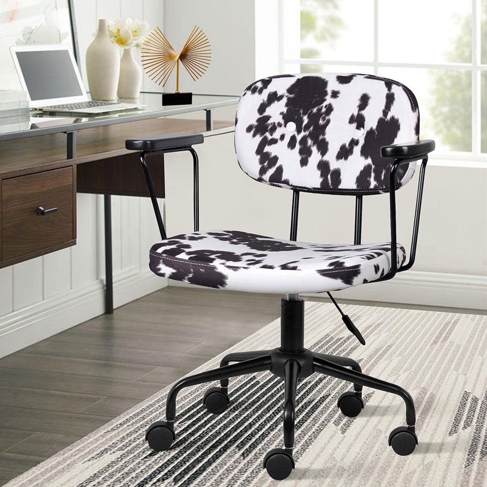 GIA Black Cow Office Chair