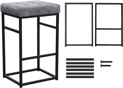 GIA 30 Inches Square Upholstered Bar Stool