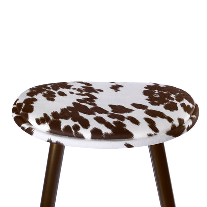 GIA 30 Inch Milk Cow Saddle Seat Bar Stool Pack of 2