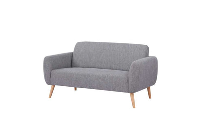 GIA Modern Love Seat Sofa-Dark Gray